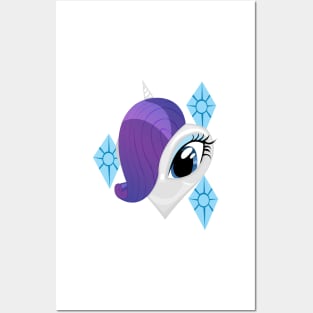 Rarity Heart Posters and Art